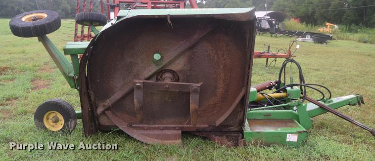 image for item K2873 John Deere 1508 batwing rotary mower