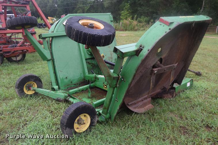 image for item K2873 John Deere 1508 batwing rotary mower
