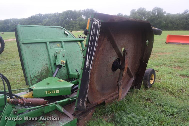 image for item K2873 John Deere 1508 batwing rotary mower