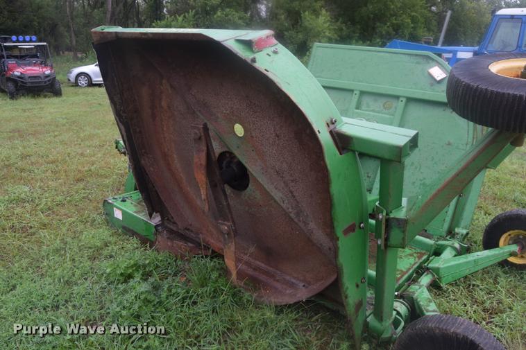 image for item K2873 John Deere 1508 batwing rotary mower
