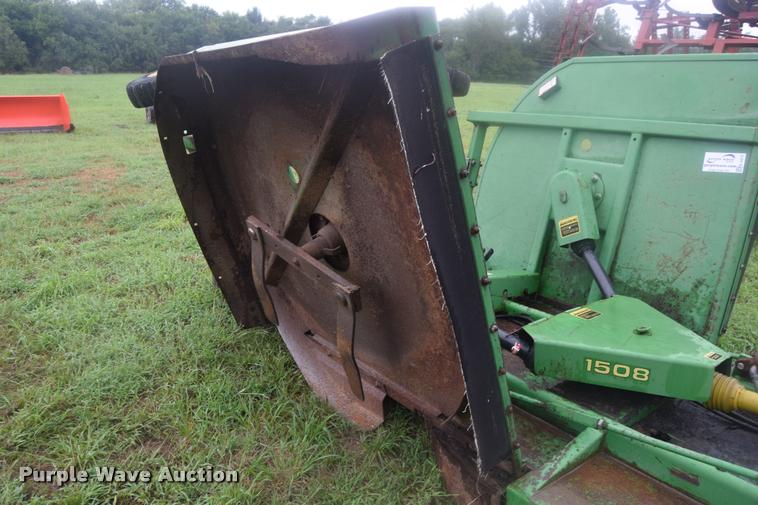 image for item K2873 John Deere 1508 batwing rotary mower