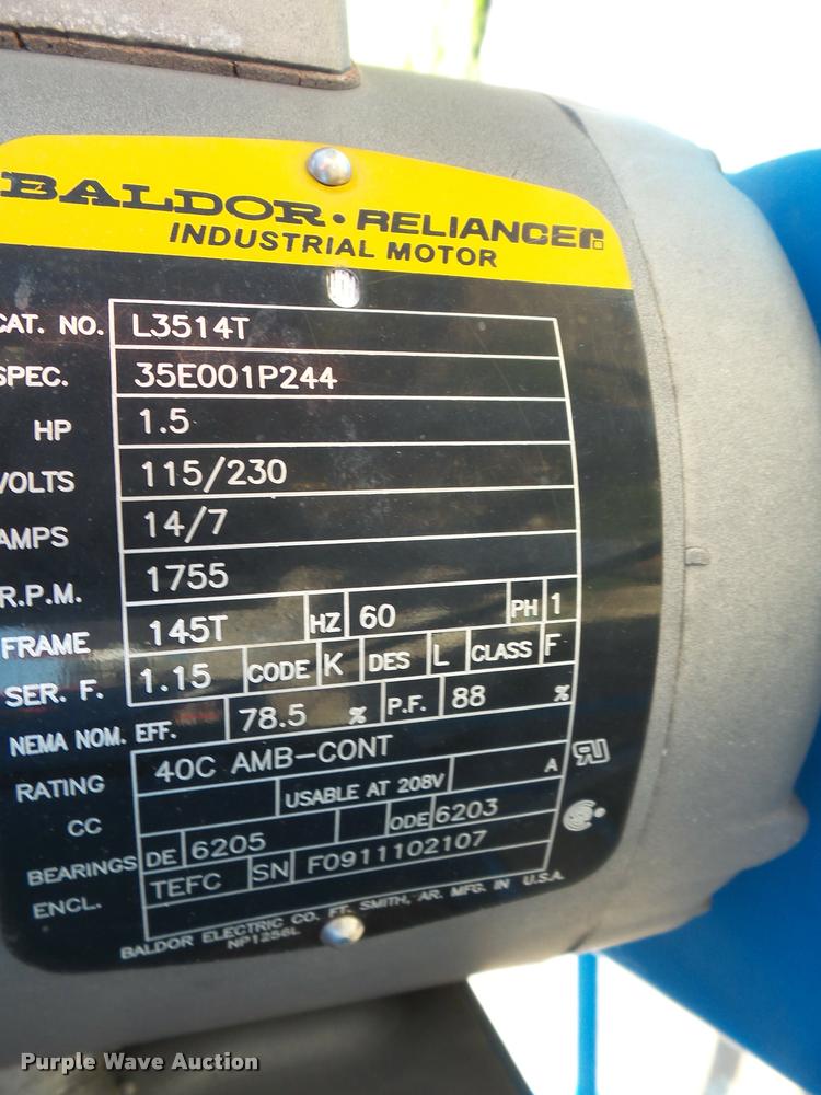 image for item K3405 2010 Universal Industries D3-1000-ED bucket elevator