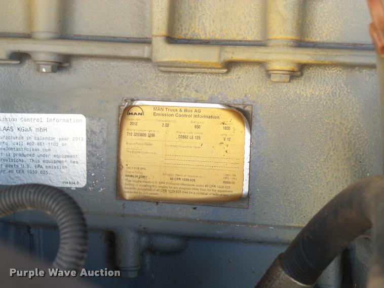 image for item L1705 2013 Claas 980 forage harvester