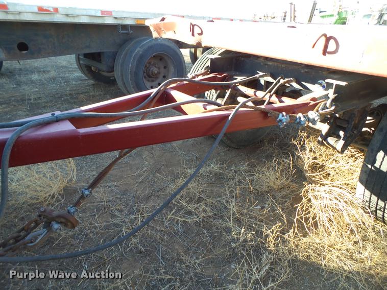 image for item L1715 (2) 1996 Utility flatbed trailers