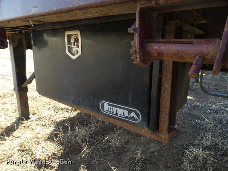 image for item L1715 (2) 1996 Utility flatbed trailers