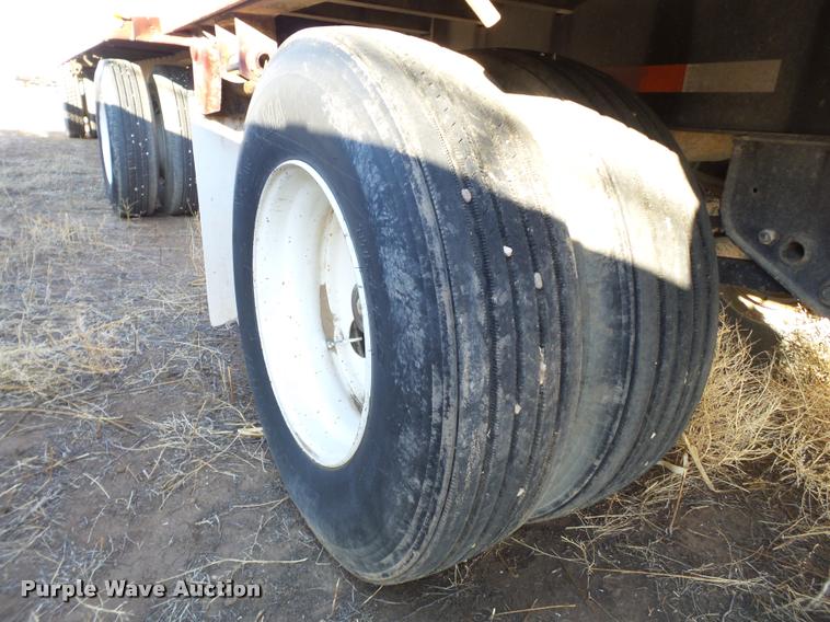 image for item L1715 (2) 1996 Utility flatbed trailers