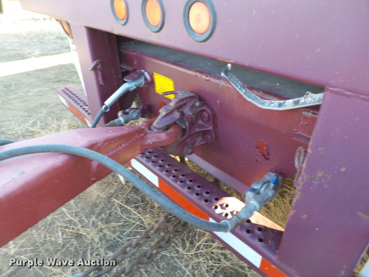 image for item L1715 (2) 1996 Utility flatbed trailers