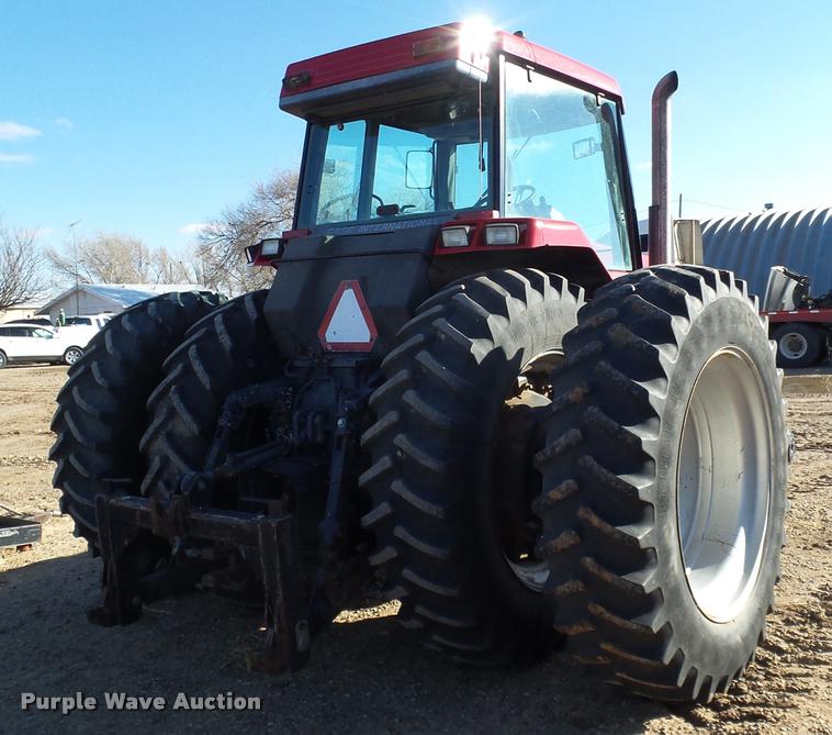 image for item L1717 1990 Case IH 7140 MFWD tractor