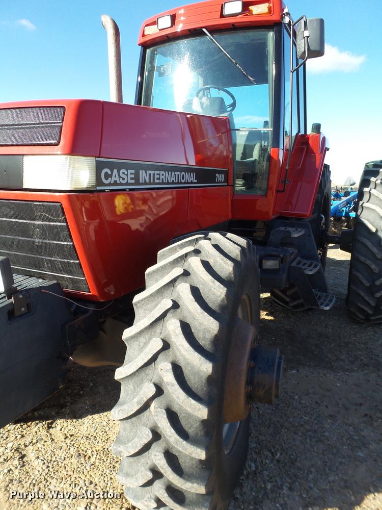 image for item L1717 1990 Case IH 7140 MFWD tractor