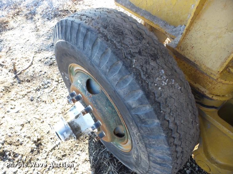 image for item AG9081 1959 Timpte end dump trailer