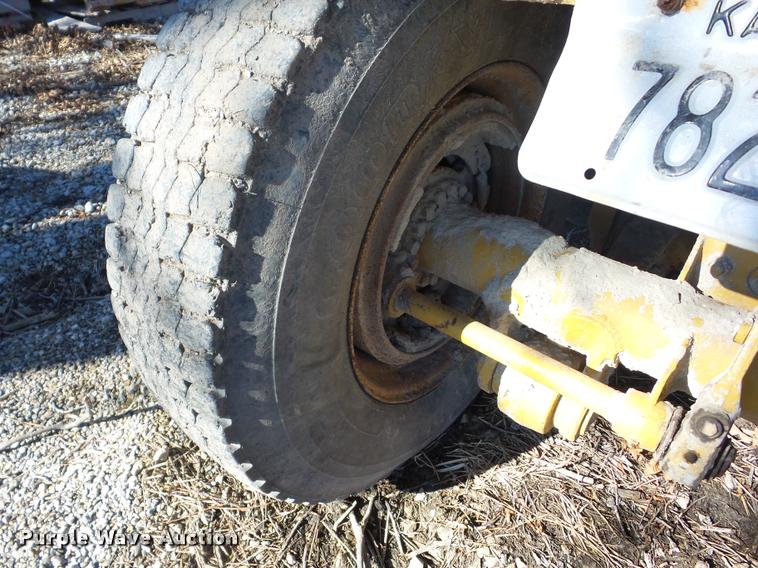 image for item AG9081 1959 Timpte end dump trailer