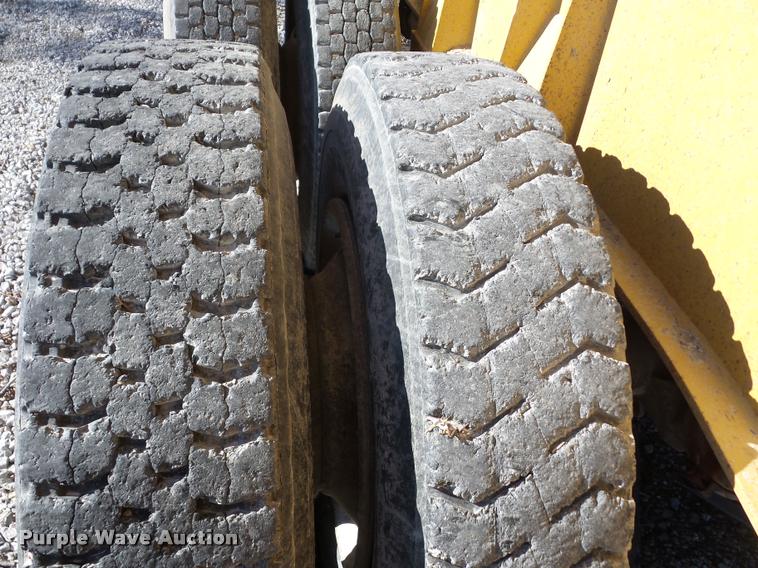 image for item AG9082 1964 Timpte end dump trailer