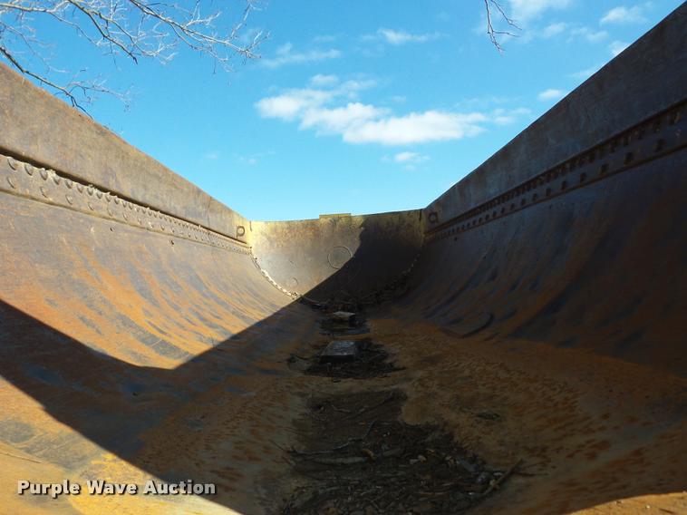 image for item AG9082 1964 Timpte end dump trailer