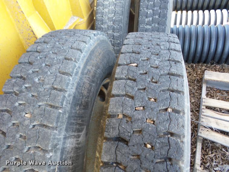 image for item AG9082 1964 Timpte end dump trailer