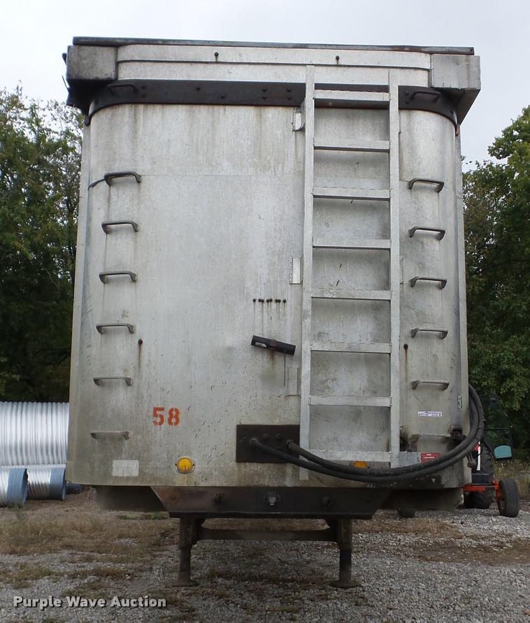 image for item AG9345 1992 Steco walking floor trailer