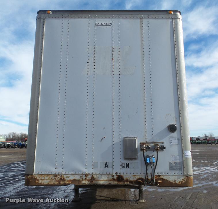 image for item DA0529 1996 Wabash SA102SCW dry van trailer