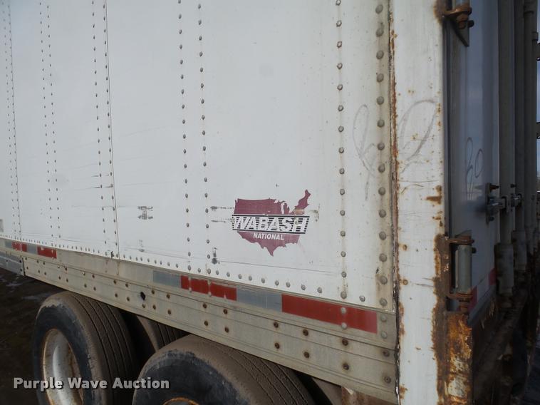 image for item DA0529 1996 Wabash SA102SCW dry van trailer