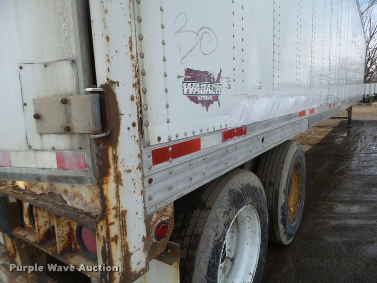 image for item DA0529 1996 Wabash SA102SCW dry van trailer