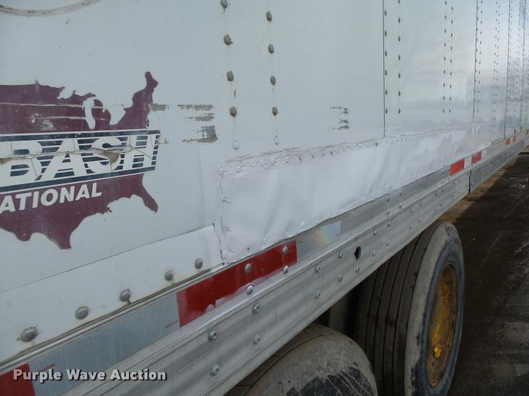 image for item DA0529 1996 Wabash SA102SCW dry van trailer