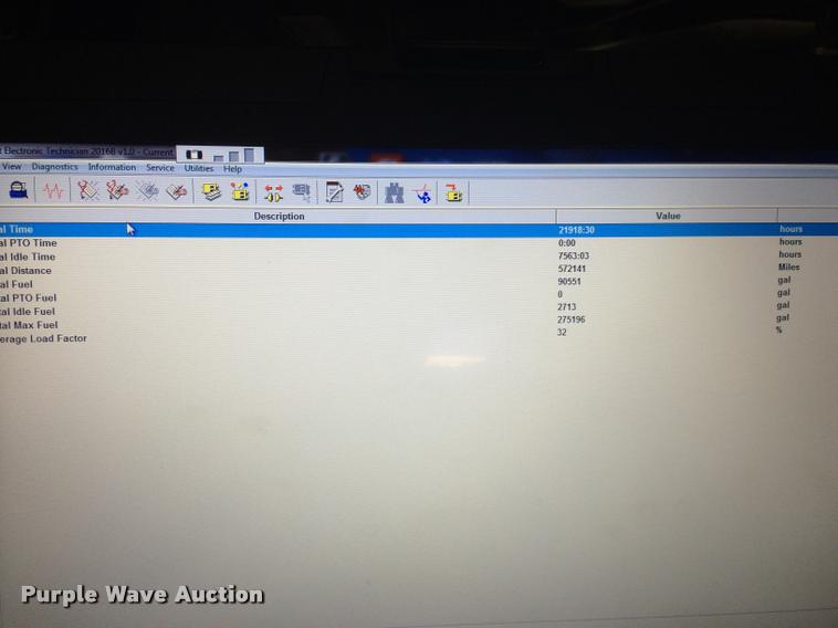 image for item DA0533 1999 Kenworth T800 semi truck