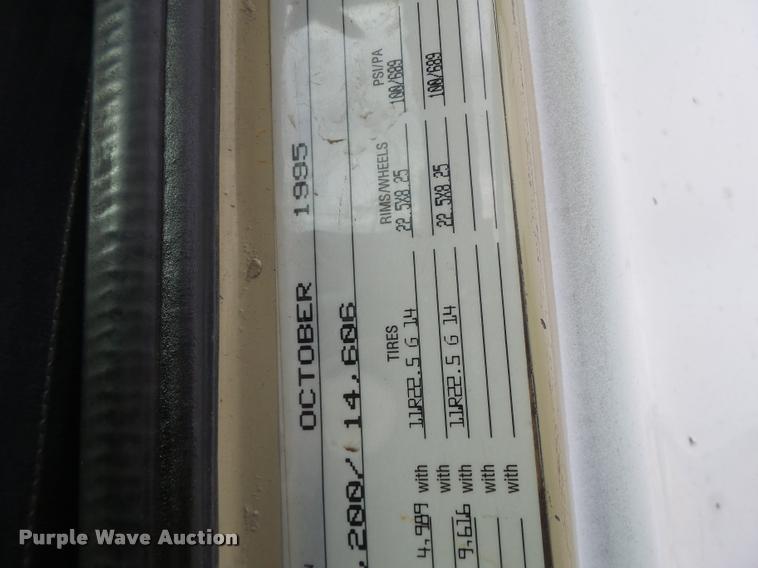 image for item DA3268 1996 Volvo WG semi truck