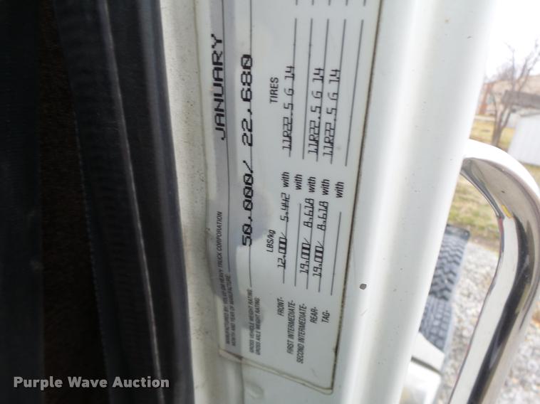 image for item DA3281 1996 Volvo WG semi truck