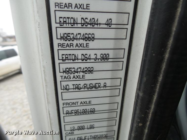 image for item DA3281 1996 Volvo WG semi truck