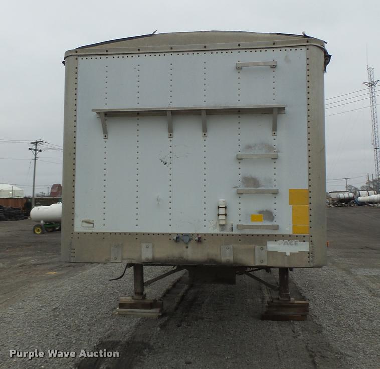 image for item DA3311 1989 Wilson DWB-2000 double hopper grain trailer