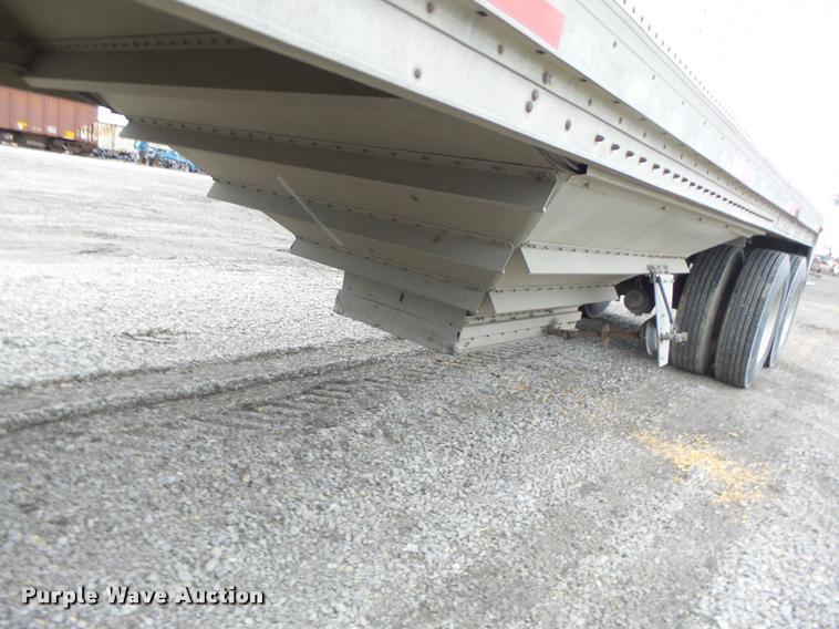 image for item DA3311 1989 Wilson DWB-2000 double hopper grain trailer