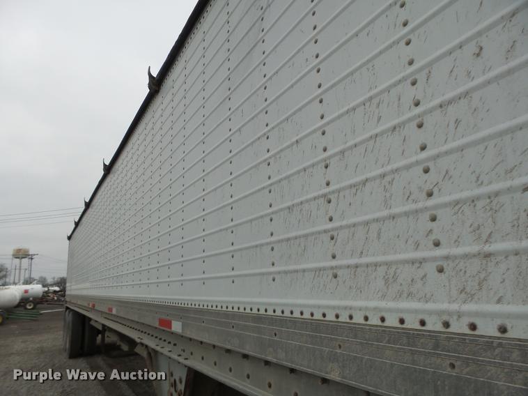 image for item DA3311 1989 Wilson DWB-2000 double hopper grain trailer