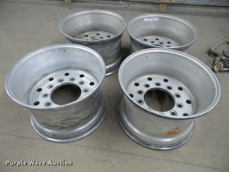 image for item DC9018 (4) aluminum wheels