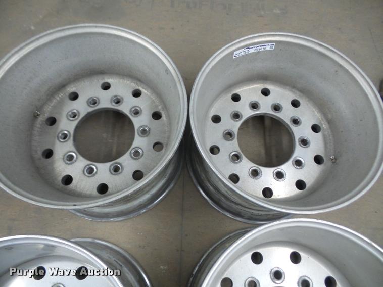 image for item DC9018 (4) aluminum wheels