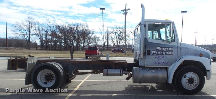 image for item K8010 1998 Freightliner FL80 truck cab and chassis