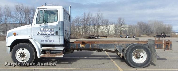 image for item K8010 1998 Freightliner FL80 truck cab and chassis