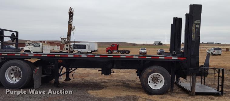 image for item L1730 1985 Schnure flatbed trailer