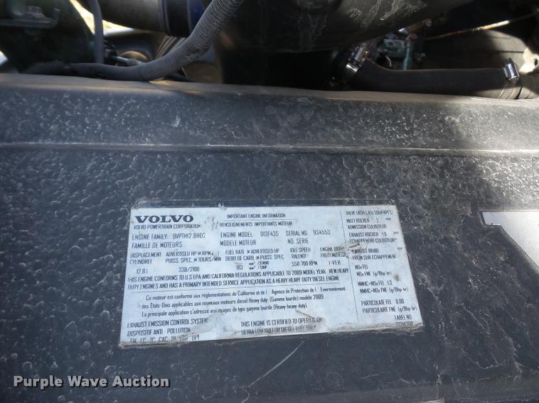 image for item L4533 2011 Volvo VNL semi truck