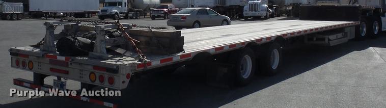 image for item L4534 2014 Fontaine drop deck trailer