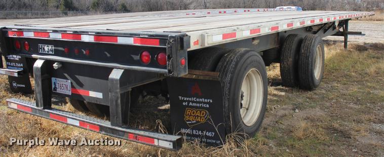 image for item L4947 1998 Wabash 920 flatbed trailer