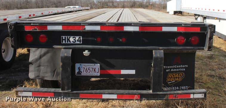 image for item L4947 1998 Wabash 920 flatbed trailer