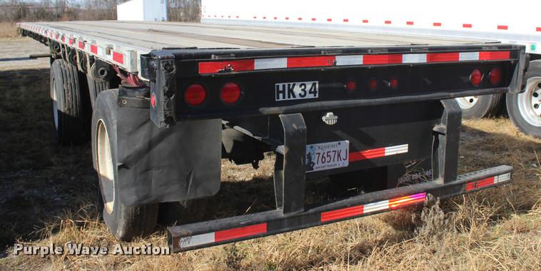 image for item L4947 1998 Wabash 920 flatbed trailer