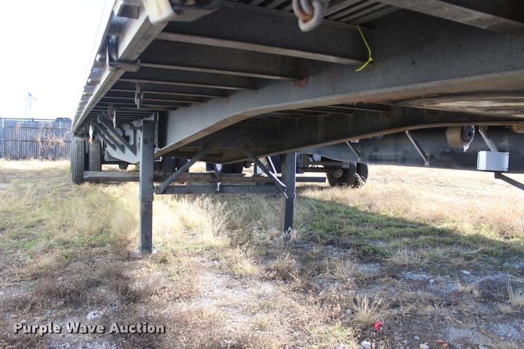image for item L4947 1998 Wabash 920 flatbed trailer
