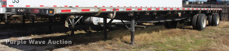 image for item L4947 1998 Wabash 920 flatbed trailer