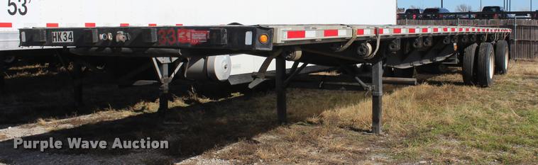 image for item L4947 1998 Wabash 920 flatbed trailer