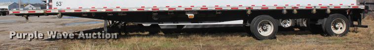 image for item L4947 1998 Wabash 920 flatbed trailer