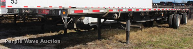 image for item L4947 1998 Wabash 920 flatbed trailer