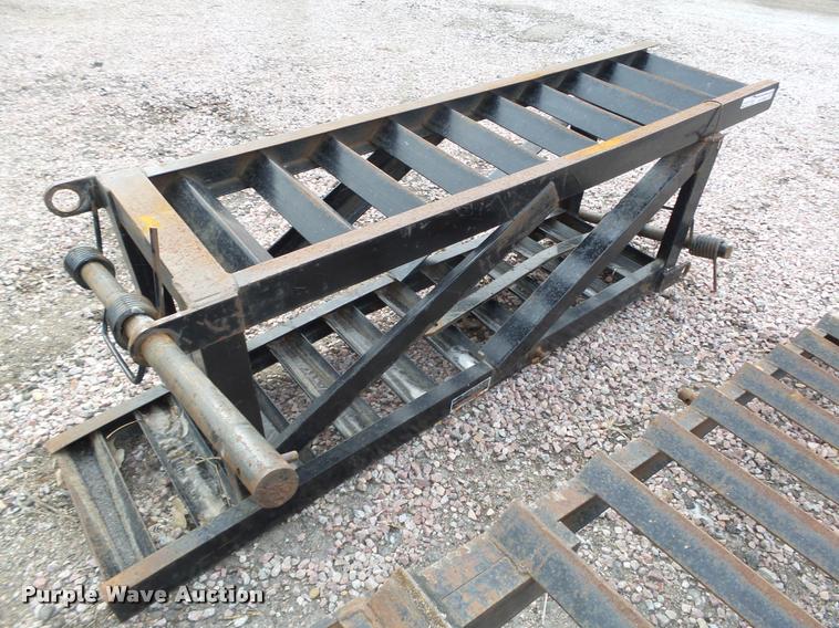 image for item AU9698 (3) pairs of manual fold up ramps