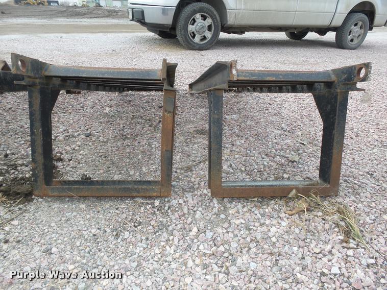 image for item AU9698 (3) pairs of manual fold up ramps