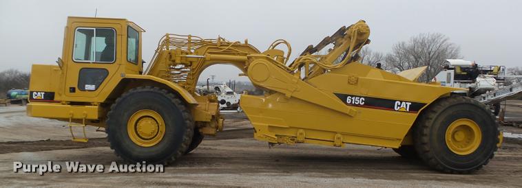 image for item DA0501 Caterpillar 615C Series I elevating scraper