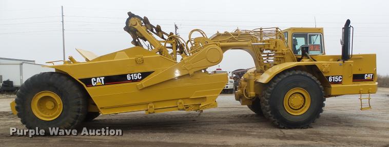image for item DA0501 Caterpillar 615C Series I elevating scraper