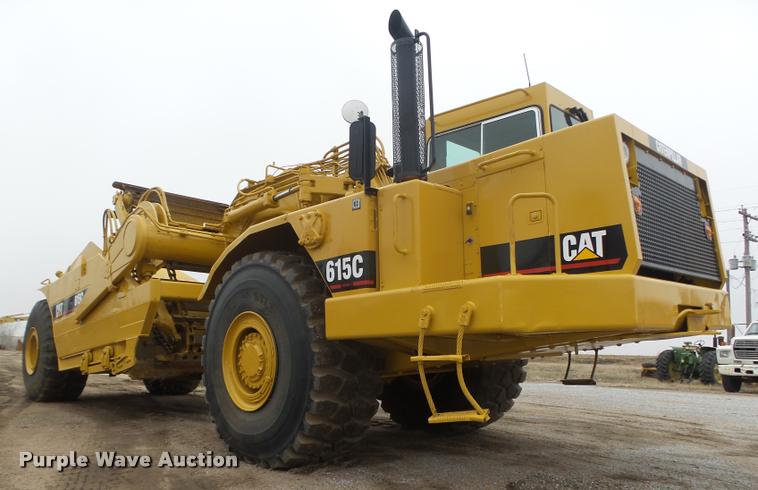 image for item DA0501 Caterpillar 615C Series I elevating scraper